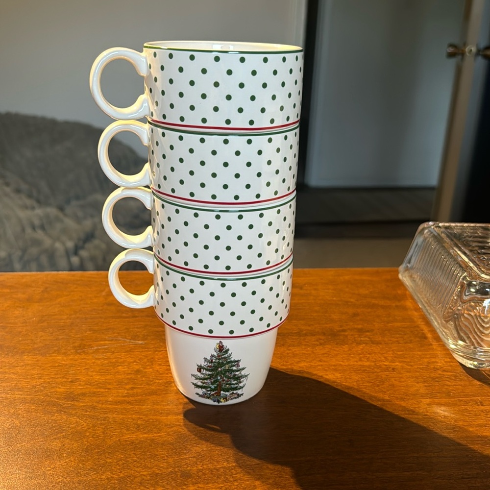 Spode Stackable Mugs